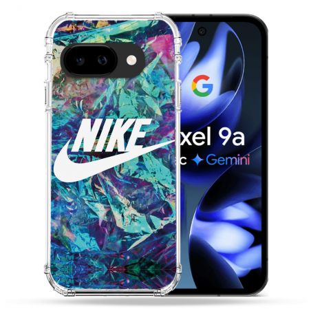 Coque Renforcée Pour Google Pixel 9A Nike Turquoise