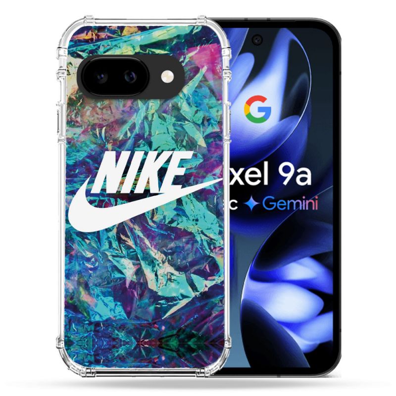 Coque Renforcée Pour Google Pixel 9A Nike Turquoise