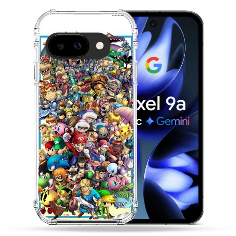 Coque Renforcée Pour Google Pixel 9A Nintendo