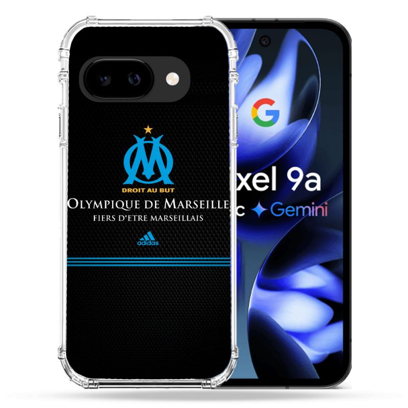 Coque Renforcée Pour Google Pixel 9A Olympique Marseille OM Fier etre Marseillais