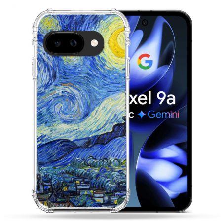Coque Renforcée Pour Google Pixel 9A Peinture La nuit étoilée