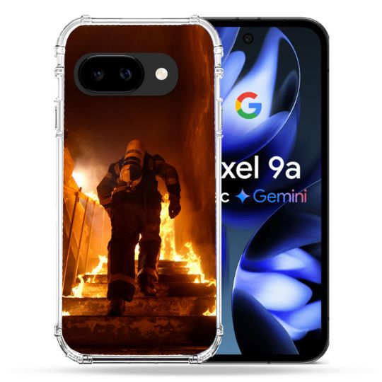 Coque Renforcée Pour Google Pixel 9A Pompier Escalier