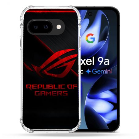 Coque Renforcée Pour Google Pixel 9A ROG Rouge