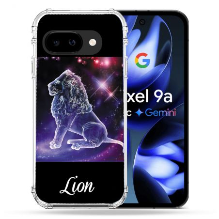 Coque Renforcée Pour Google Pixel 9A Signe Zodiaque 2 Lion