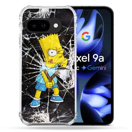 Coque Renforcée Pour Google Pixel 9A Simpson Bart