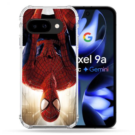 Coque Renforcée Pour Google Pixel 9A Spiderman Invers