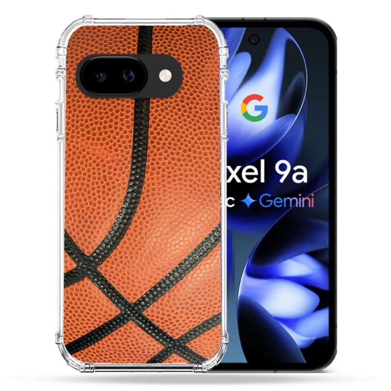 Coque Renforcée Pour Google Pixel 9A Sport Ballon Basket