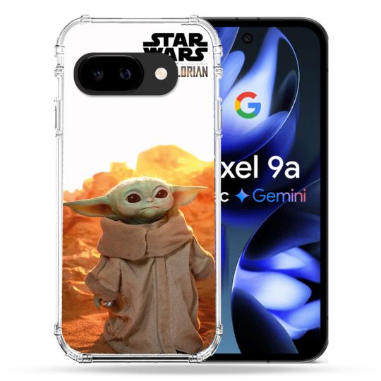 Coque Renforcée Pour Google Pixel 9A Star Wars - Yoda bebe soleil