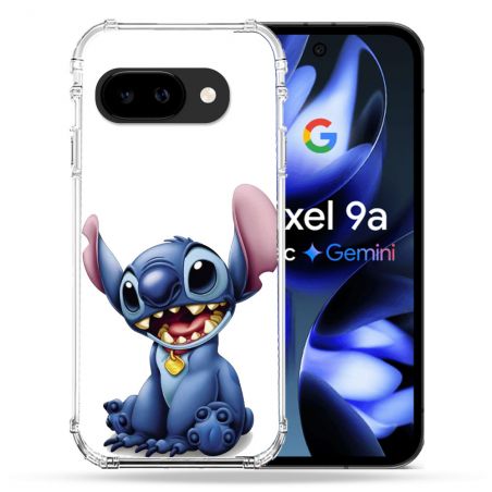 Coque Renforcée Pour Google Pixel 9A Stitch Blanc