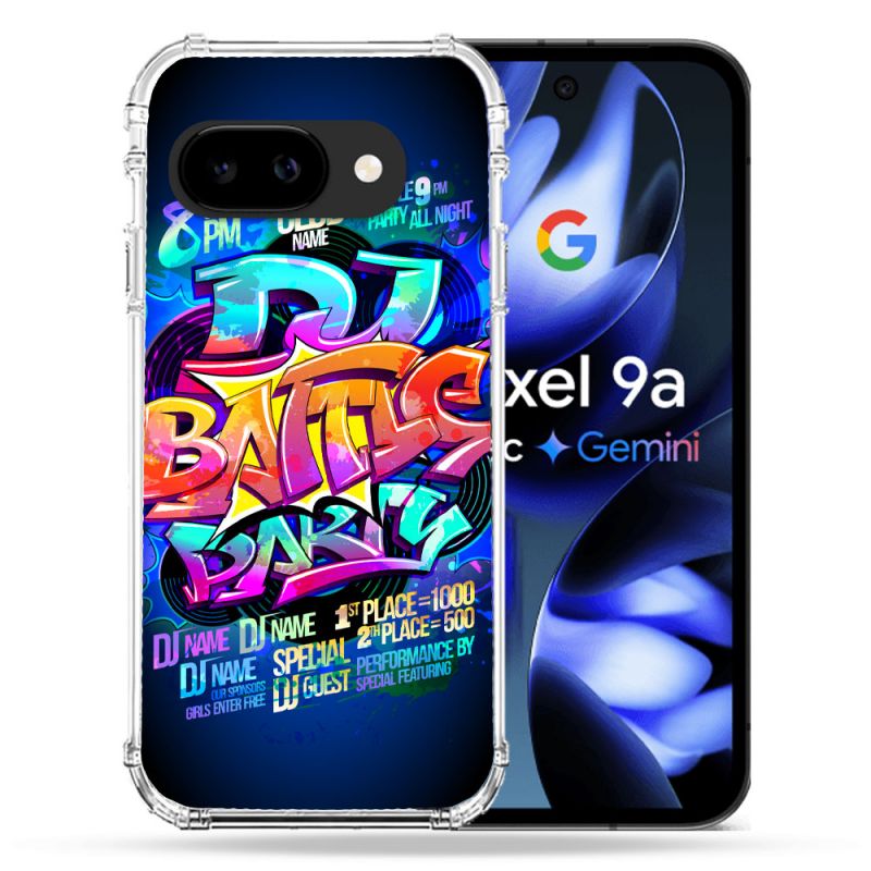 Coque Renforcée Pour Google Pixel 9A Street Art Rap