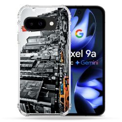 Coque Renforcée Pour Google Pixel 9A Voyage Amerique USA New York Taxi