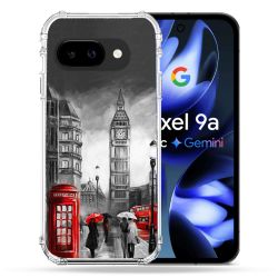 Coque Renforcée Pour Google Pixel 9A Voyage Angleterre Londres Vintage