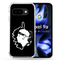 Coque Renforcée Pour Google Pixel 9A Voyage Corse Noir