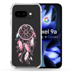 Coque Renforcée Transparente Pour Google Pixel 9A Attrape Reve Rose