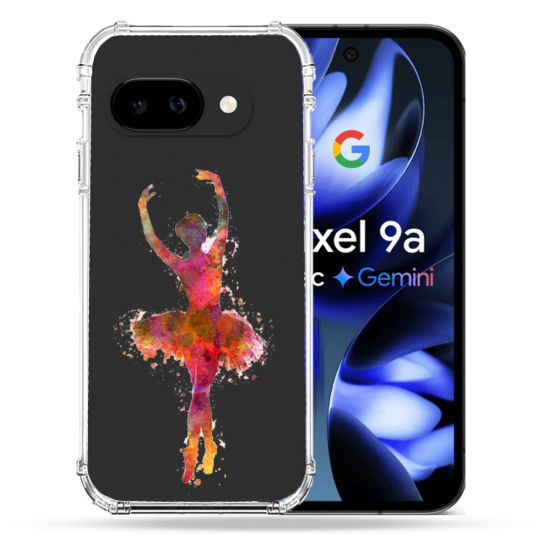 Coque Renforcée Transparente Pour Google Pixel 9A Danseuse etoile