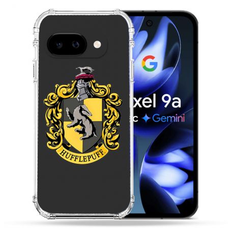 Coque Renforcée Transparente Pour Google Pixel 9A Harry Potter Hufflepuff