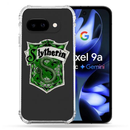 Coque Renforcée Transparente Pour Google Pixel 9A Harry Potter Slytherin