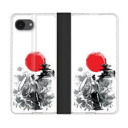 Housse Cuir Portefeuille Pour Iphone 16e Voyage Japon Femme
