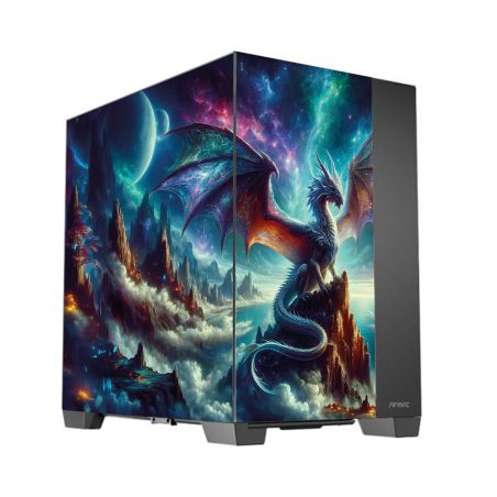 Kit Décoration Electrostatique Boitier PC Antec C8 Dragon