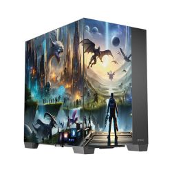 Kit Décoration Electrostatique Boitier PC Antec C8 Gamer