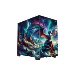 Kit Décoration Electrostatique Boitier PC Antec Constellation C5 Dragon