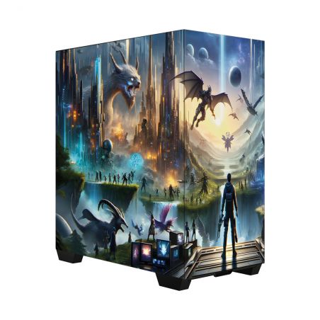 Kit Décoration Electrostatique Boitier PC Corsair 3500X Gamer