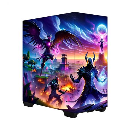 Kit Décoration Electrostatique Boitier PC Corsair 3500X Inspiration Fortnite