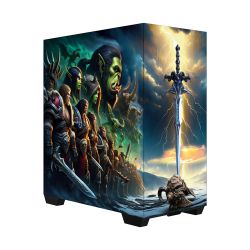 Kit Décoration Electrostatique Boitier PC Corsair 3500X Inspiration Warcraft