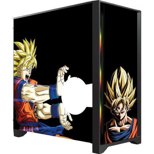 Kit Décoration Electrostatique Boitier PC Corsair 4000X Dragon Ball Fusion