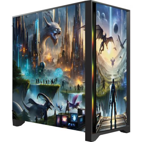 Kit Décoration Electrostatique Boitier PC Corsair 4000X Gamer