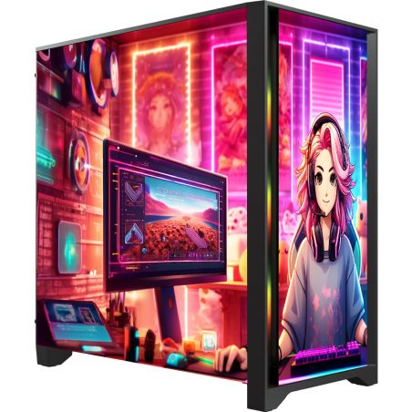 Kit Décoration Electrostatique Boitier PC Corsair 4000X Gameuse