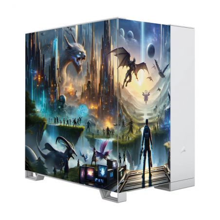 Kit Décoration Electrostatique Boitier PC Corsair 6500X Gamer