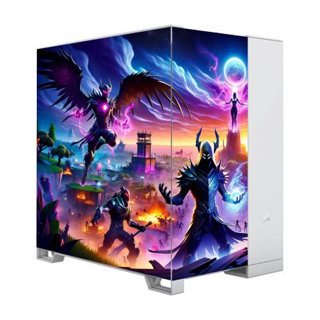 Kit Décoration Electrostatique Boitier PC Corsair 6500X Inspiration Fortnite