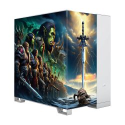 Kit Décoration Electrostatique Boitier PC Corsair 6500X Inspiration Warcraft