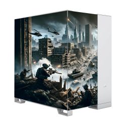 Kit Décoration Electrostatique Boitier PC Corsair 6500X Inspiration Warzone