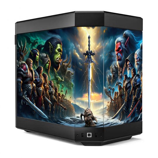 Kit Décoration Electrostatique Boitier PC Hyte Y60 Inspiration Warcraft