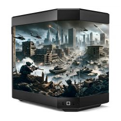 Kit Décoration Electrostatique Boitier PC Hyte Y60 Inspiration Warzone