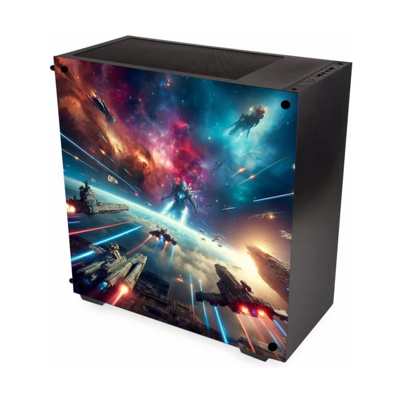 Kit Décoration Electrostatique Boitier PC Kolink Stronghold Inspiration Guerre des etoiles