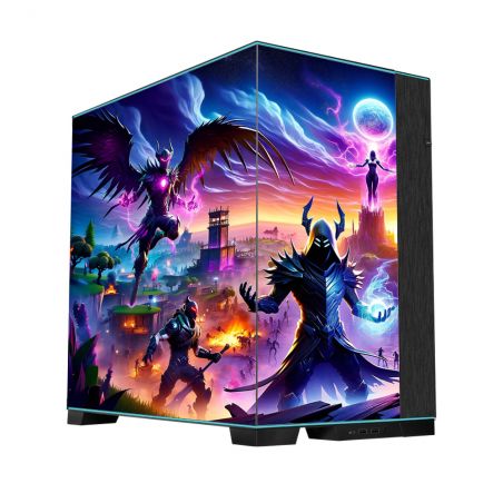 Kit Décoration Electrostatique Boitier PC Lian-Li PC-O11 Dynamic Evo Inspiration Fortnite