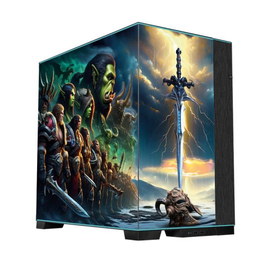 Kit Décoration Electrostatique Boitier PC Lian-Li PC-O11 Dynamic Evo Inspiration Warcraft