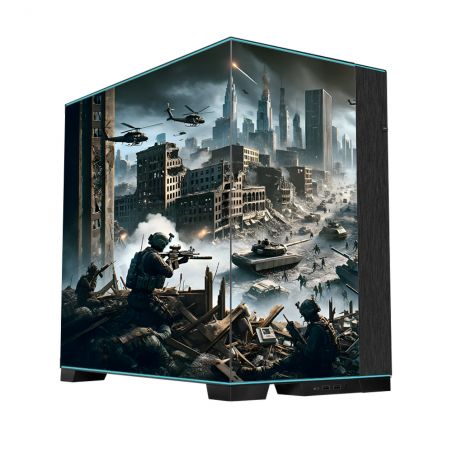 Kit Décoration Electrostatique Boitier PC Lian-Li PC-O11 Dynamic Evo Inspiration Warzone