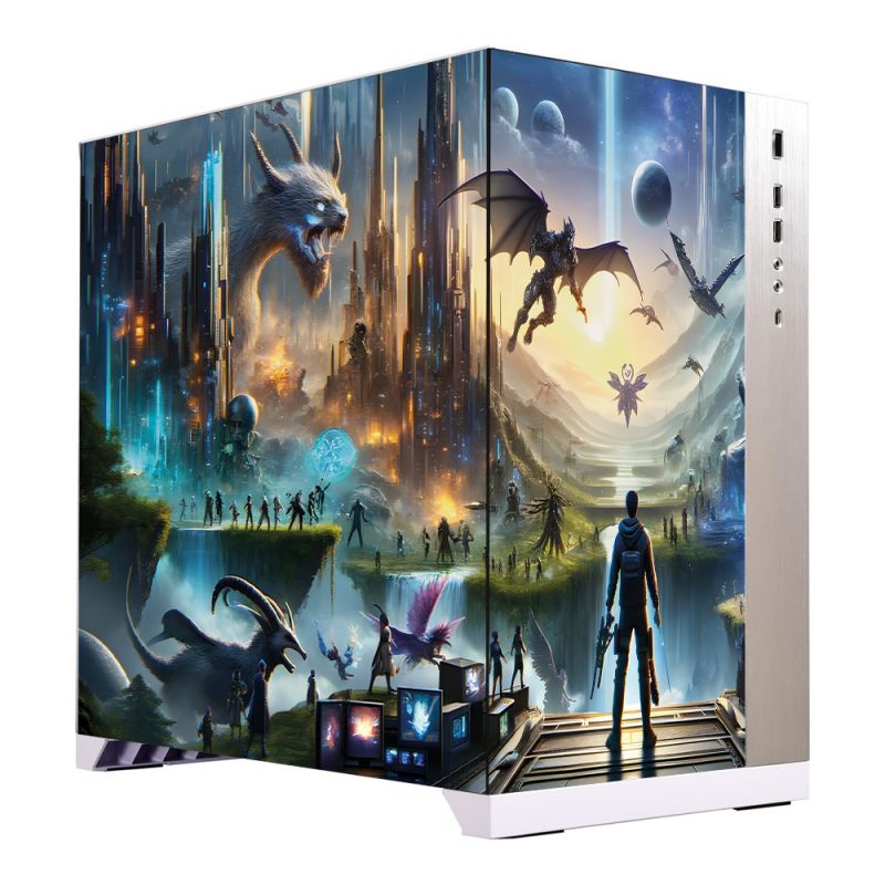 Kit Décoration Electrostatique Boitier PC Lian-Li PC-O11 Dynamic Midi Gamer