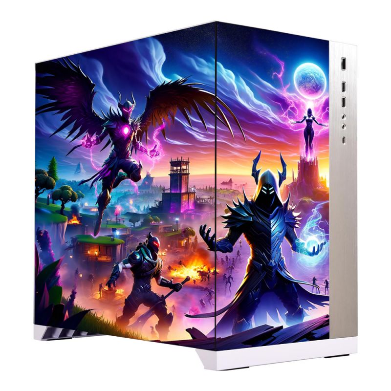 Kit Décoration Electrostatique Boitier PC Lian-Li PC-O11 Dynamic Midi Inspiration Fortnite
