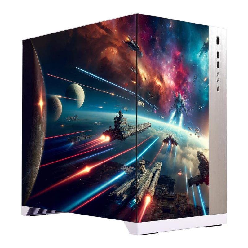 Kit Décoration Electrostatique Boitier PC Lian-Li PC-O11 Dynamic Midi Inspiration Guerre des etoiles