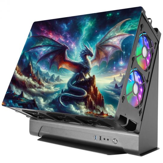 Kit Décoration Electrostatique Boitier PC Mars Gaming MCB Dragon