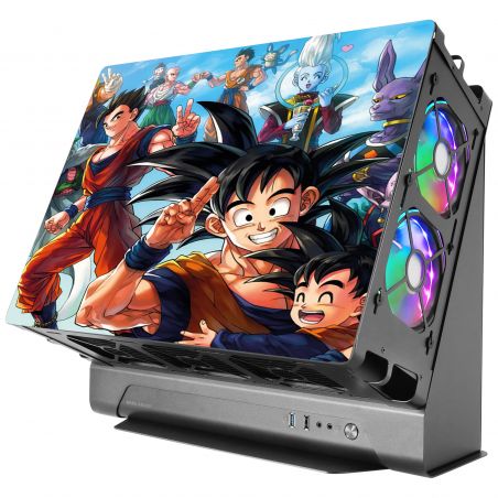Kit Décoration Electrostatique Boitier PC Mars Gaming MCB Dragon Ball Mythique