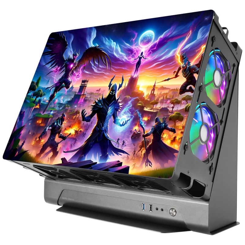 Kit Décoration Electrostatique Boitier PC Mars Gaming MCB Inspiration Fortnite