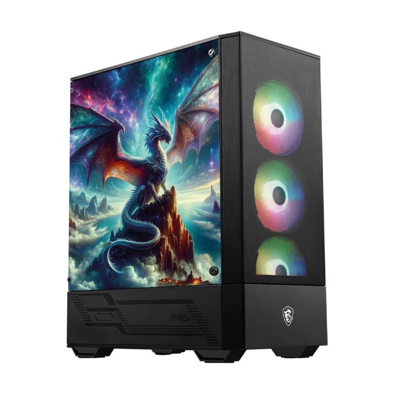 Kit Décoration Electrostatique Boitier PC MSI MAG FORCE Dragon