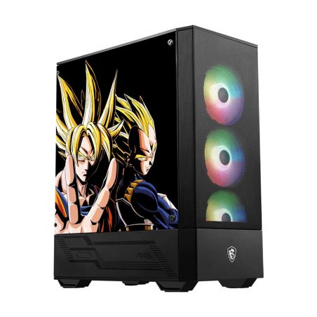 Kit Décoration Electrostatique Boitier PC MSI MAG FORCE Dragon Ball Fusion