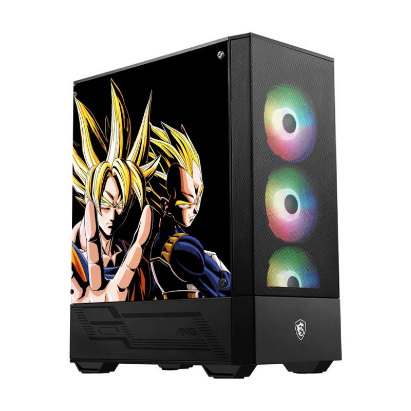 Kit Décoration Electrostatique Boitier PC MSI MAG FORCE Dragon Ball Fusion